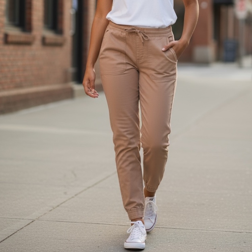 lululemon athletica Women's Cropped Pants in Soft Pink